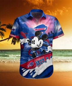 Buffalo Bills Hawaiian Shirt Mickey Surfing Unique Buffalo Bills Gift