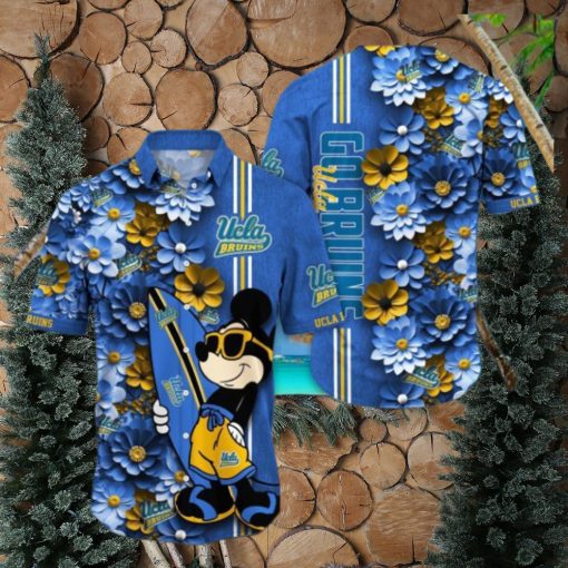 UCLA Bruins Hawaiian Shirt Mickey Love Surfing Trending Summer Gift