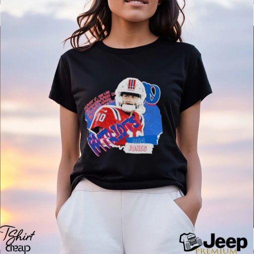 Mac Jones Football Paper New England Patriots T Shirt