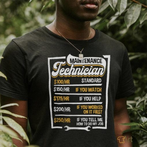 Machinist Mate Engineer Aviation Maintenance Technician shirt