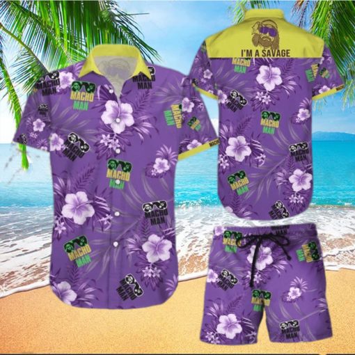 Macho Man I Am Savage Hawaiian Shirt