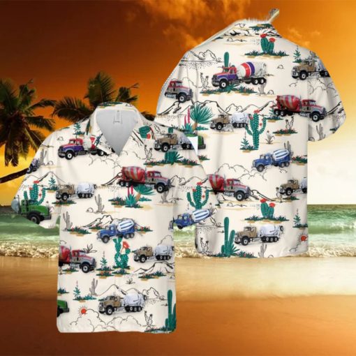 Mack Granite Concrete Mixer Hawaiian Shirt