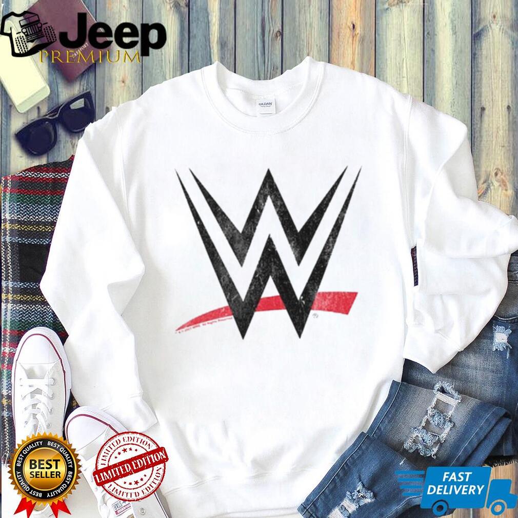 Mad Engine White WWE Graphic T Shirt