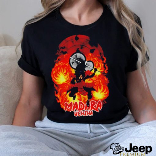 Madara Uchiha In Fire Naruto Shippuden Shirt