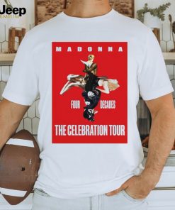 Madonna poster 2023 four decades the celebration world tour shirt