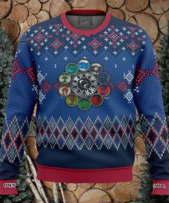 Magic the Gathering Ravnica Ugly Christmas Wool Knitted Sweater