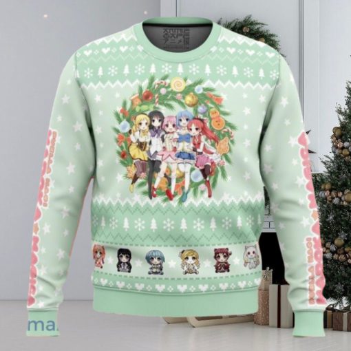 Magical Girls Puella Magi Madoka Magica Ugly Christmas Sweater Unique Gift