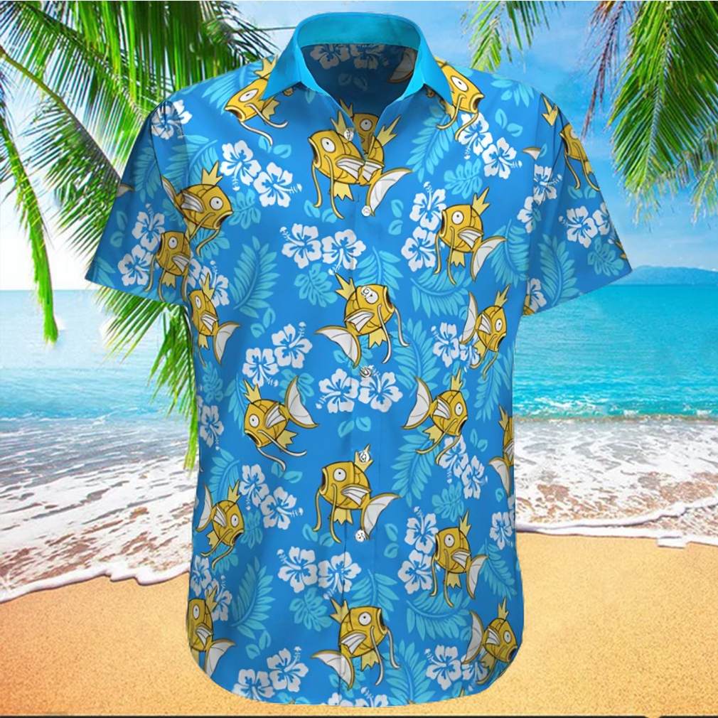 Magikarp Tropical Beach Hawaiian Shirt - Lelemoon