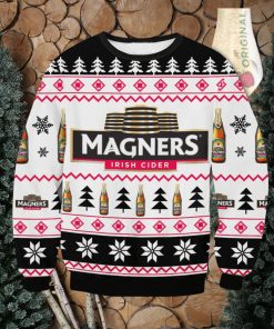 Magners Irish Cider Knitting Pattern Ugly Christmas Holiday Sweater