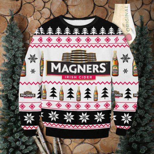 Magners Irish Cider Knitting Pattern Ugly Christmas Holiday Sweater