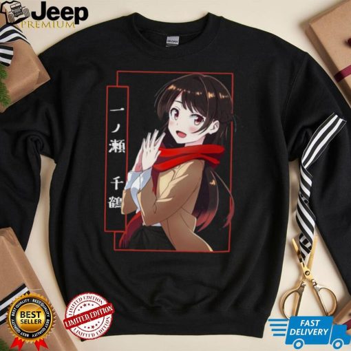 Main Character Anime Manga Rent A Girlfriend Japan Love You Fans T Shirt