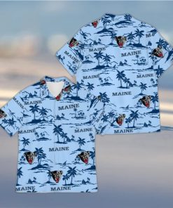 Maine Black Bears Halloween Hawaiian Shirt For Men And Women Gift Beach