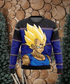 Majin Vegeta dbz Ugly Christmas Sweaters