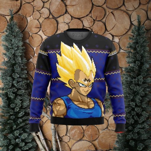 Majin Vegeta dbz Ugly Christmas Sweaters