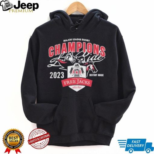 Major League Rugby New England Free Jacks Let’S Ride 2023 Champions Shirt