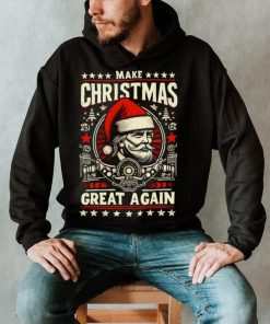 Make Christmas Great Again Funny Xmas Trump T shirt