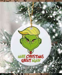 Make Christmas Great Again Grinch Christmas Ornament