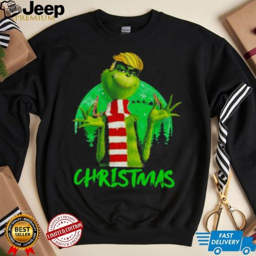 Make Christmas Great Again Grinch Trump shirt