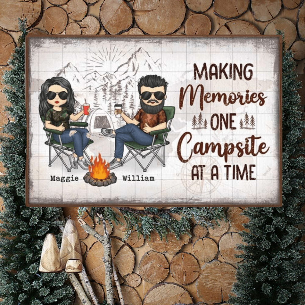 Making Memories One Campsite At A Time Gift For Camping Couples