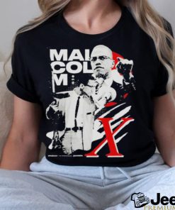 Malcolm X By Any Means seen shirt