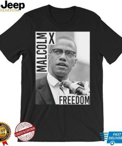 Malcolm X Freedom photo shirt