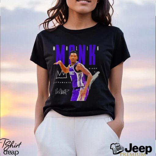 Malik Monk Sacramento Kings Signature 2023 T Shirt