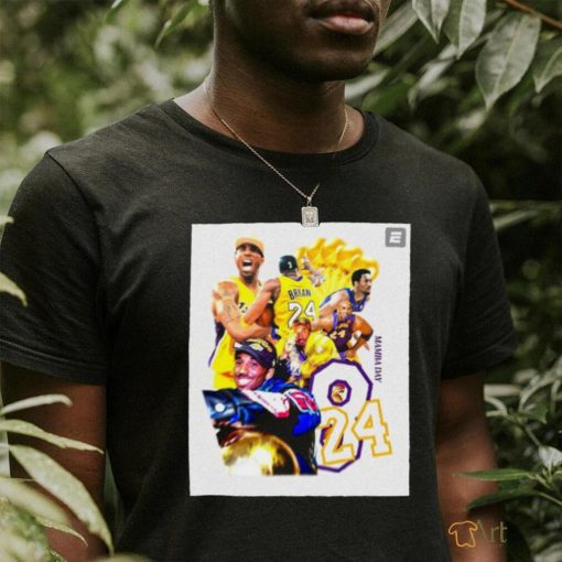 Mamba Day Kobe Bryant Two Legendary Numbers One Legend 8.24 Forever T Shirt