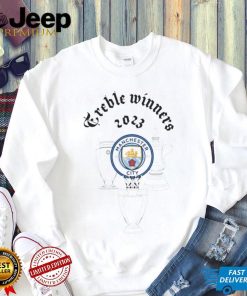 Manchester City Treble Winners 2023 T shirt