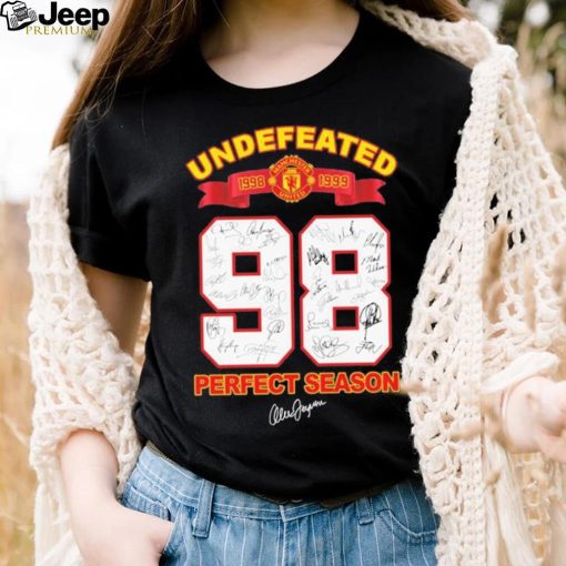 Manchester United Undefeated 1989 1999 98 Perfect Season Shirt