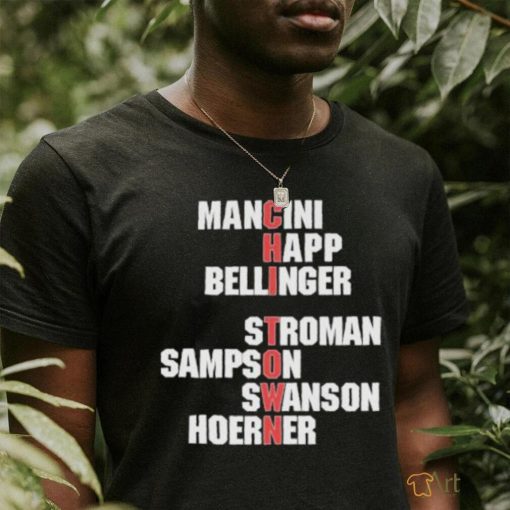 Mancini Happ Bellinger Stroman Sampson Swanson Hoerer Shirt