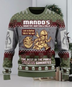 Mando’s Bountry Hunting Ugly Christmas Sweater Christmas Gift For Men And Women