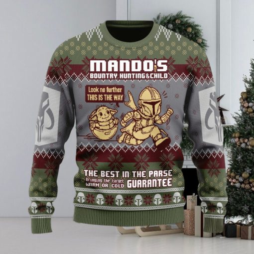 Mando’s Bountry Hunting Ugly Christmas Sweater Christmas Gift For Men And Women