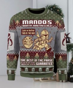 Mando’s Bountry Hunting Ugly Christmas Sweater New For Men And Women