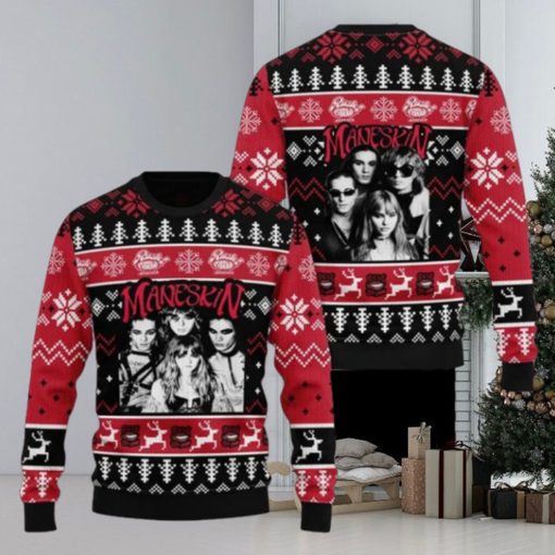 Maneskin Rock Band Ugly Christmas Sweater