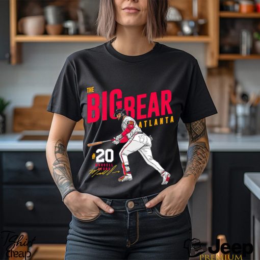 Marcell Ozuna Atlanta Braves The Big Bear Atlanta signature shirt