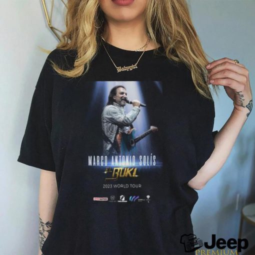 Marco Antonio Solis El Buki World Tour 2023 shirt