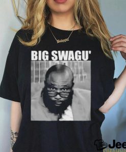 Marcus Spears big swagu photo t shirt