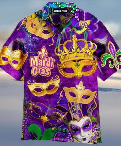 Mardi Gras Mask Aloha Hawaiian Shirts For Men & For Women