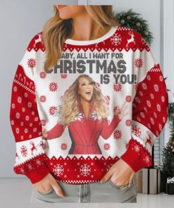 Mariah Carey All I Want For Christmas Is You Christmas Sweater