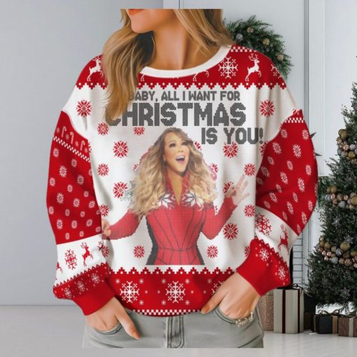 Mariah Carey All I Want For Christmas Is You Christmas Sweater