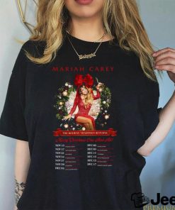 Mariah Carey Merry Christmas One And All Tour 2023 T shirt