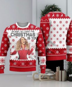 Mariah Carey Oh Baby All I Want For Christmas Is You Sweater
