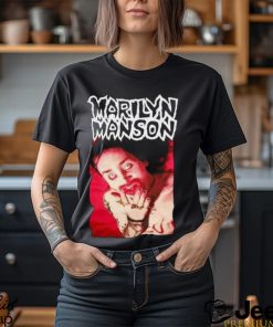 Marilyn Manson Horror Vintage Merch 2023 Merchandise Tour Memorabilia Shirt Unisex Sweatshirt