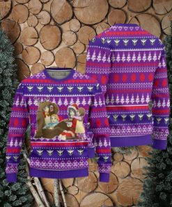 Marina x Setsuna Anime Ugly Christmas Sweater Custom Gundam Xmas Gift