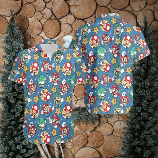 Mario And Luigi Beach Hawaiian Shirt