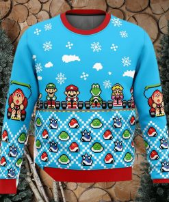 Mario Kart Ugly Christmas Sweater