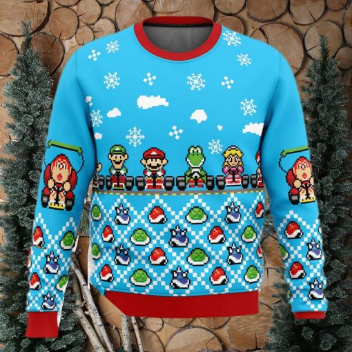 Mario Kart Ugly Christmas Sweater