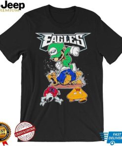 Mario Philadelphia Eagles Stomp On Dallas Cowboys, Ny Giants And Commanders Shirt