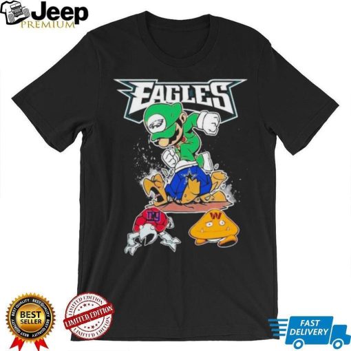 Mario Philadelphia Eagles Stomp On Dallas Cowboys, Ny Giants And Commanders Shirt