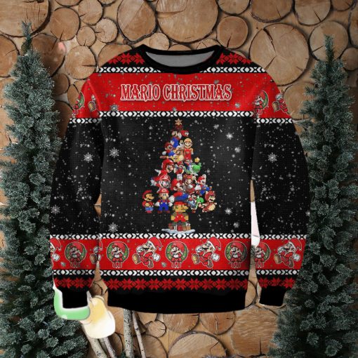 Mario Ugly Christmas Sweater Perfect Holiday Gift